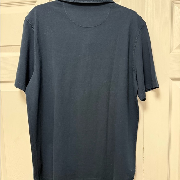 Vince Dark Blue Polo Shirt - Picture 5 of 5